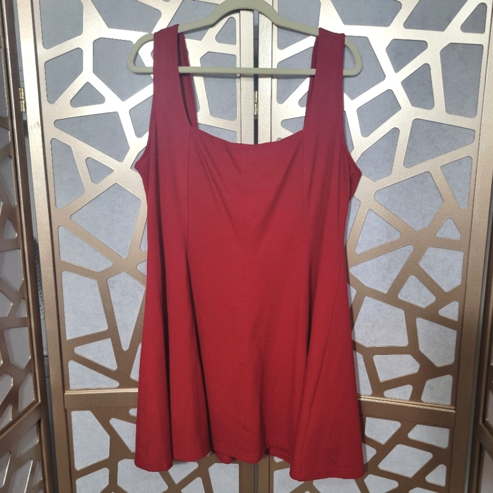 NWOT H&M Red Skater Dress
